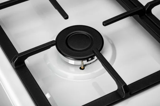 Плита ARDESTO комбі, 52л, 50x60см, конвекція, чавун, підсвічування, форсунки LPG (підключення газового балона), білий