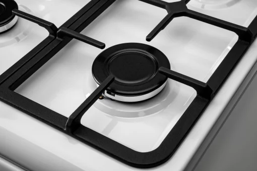 Плита ARDESTO комбі, 52л, 50x60см, конвекція, чавун, підсвічування, форсунки LPG (підключення газового балона), білий