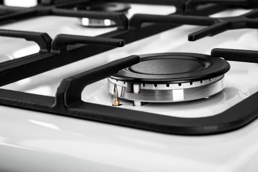 Плита ARDESTO комбі, 52л, 50x60см, конвекція, чавун, підсвічування, форсунки LPG (підключення газового балона), білий