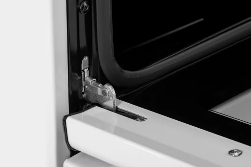 Плита ARDESTO комбі, 52л, 50x60см, конвекція, чавун, підсвічування, форсунки LPG (підключення газового балона), білий