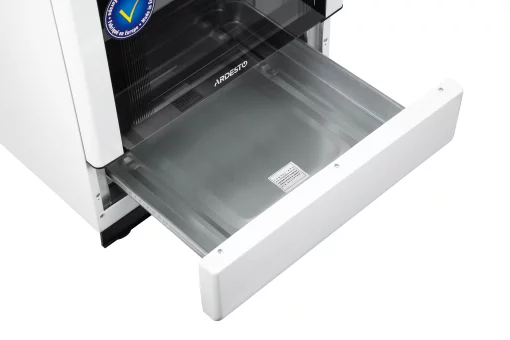 Плита ARDESTO комбі, 64л, 60x60см, підсвічування, форсунки LPG (підключення газового балона), знімні направляючі, білий