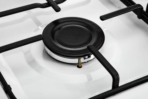 Плита ARDESTO комбі, 64л, 60x60см, підсвічування, форсунки LPG (підключення газового балона), знімні направляючі, білий