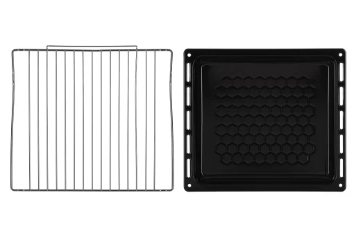 Плита ARDESTO комбі 3 газ + 1 електро, 64л, 60x60см, підсвічування, форсунки LPG (підключення газового балона), знімні направляючі, білий