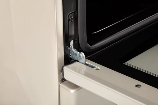 Плита ARDESTO комбі, 64л, 60x60см, конвекція, чавун, підсвічування, форсунки LPG (підключення газового балона), знімні направляючі, сріблястий