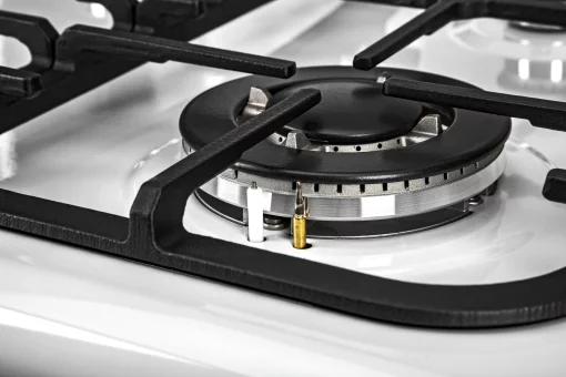 Плита ARDESTO комбі, 64л, 60x60см, конвекція, чавун, підсвічування, форсунки LPG (підключення газового балона), знімні направляючі, білий