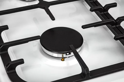 Плита ARDESTO комбі, 64л, 60x60см, конвекція, чавун, підсвічування, форсунки LPG (підключення газового балона), знімні направляючі, білий