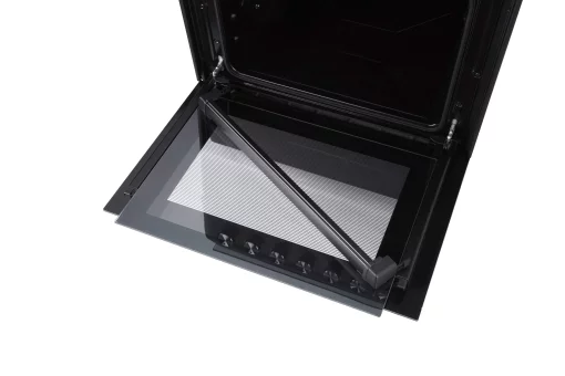 Плита ARDESTO комбі 2 газ + 2 електро, 58л, 60x60см, підсвічування, форсунки LPG (підключення газового балона), чорний