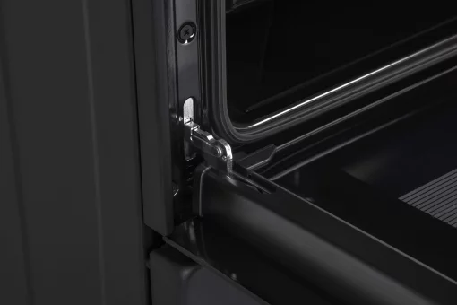 Плита ARDESTO комбі 2 газ + 2 електро, 58л, 60x60см, підсвічування, форсунки LPG (підключення газового балона), чорний