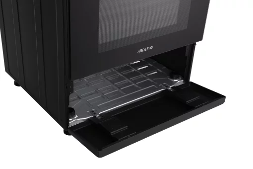 Плита ARDESTO комбі 2 газ + 2 електро, 58л, 60x60см, підсвічування, форсунки LPG (підключення газового балона), чорний