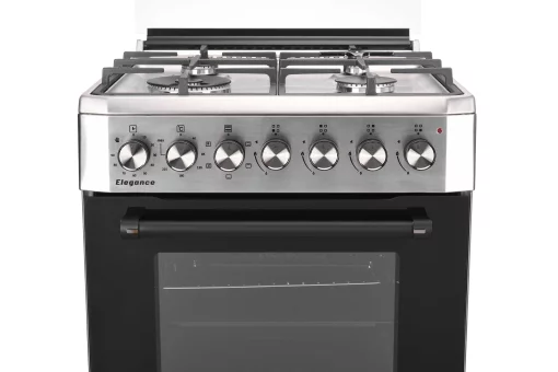 Плита ARDESTO комбі Elegance, 66л, 60x60см, конвекція, чавун, підсвічування, форсунки LPG (підключення газового балона), знімні направляючі, нерж
