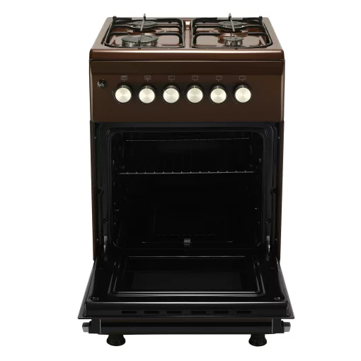 Плита Ardesto газова, 50л, 50x60см, електропідпал, форсунки LPG (підключення газового балона), коричневий