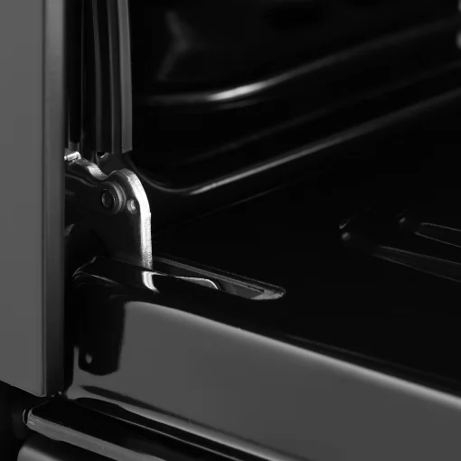 Плита Ardesto газова, 50л, 50x60см, скляна кришка, електропідпал, підсвічування, термометр, каво адаптер, відкидна шухляда,  форсунки LPG (підключення газового балона), чорний