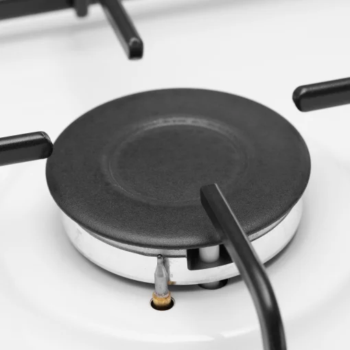 Плита Ardesto газова, 50л, 50x60см,  електропідпал, таймер,  форсунки LPG (підключення газового балона), білий