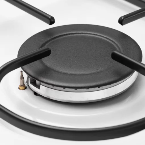 Плита Ardesto газова, 50л, 50x60см,  електропідпал, таймер,  форсунки LPG (підключення газового балона), білий