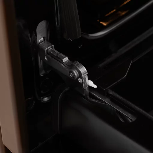 Плита Ardesto газова, 58л, 60x60см, скляна кришка, електропідпал, підсвічування, таймер, термометр, відкидна шухляда, форсунки LPG (підключення газового балона), коричневий