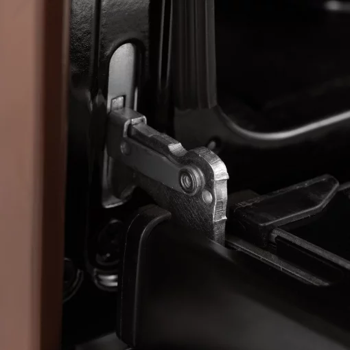 Плита Ardesto газова, 58л, 60x60см, скляна кришка, електропідпал, підсвічування, таймер, термометр, відкидна шухляда, форсунки LPG (підключення газового балона), коричневий