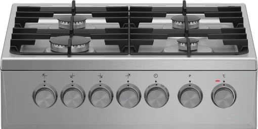 Плита Beko комбінована, 55л, 50x60см, для зрідженого газу, конвекція, чавун, нерж