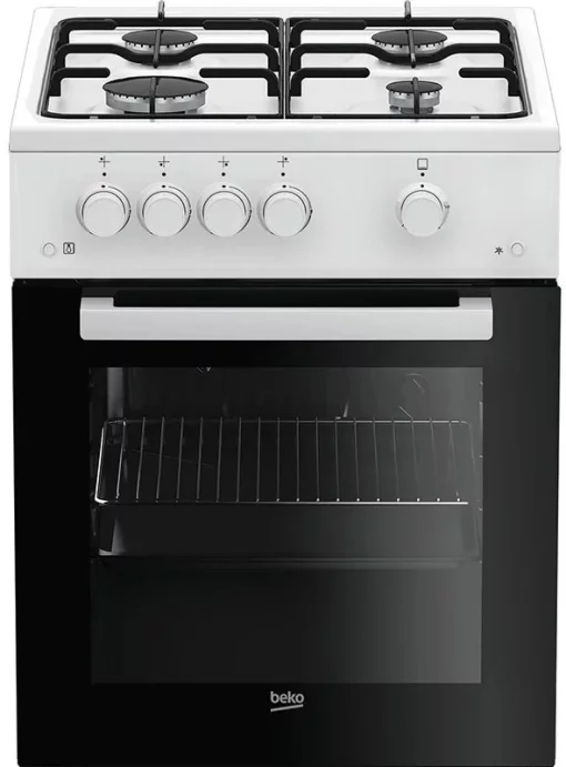 Плита Beko газова, 55л, 50x60см, білий