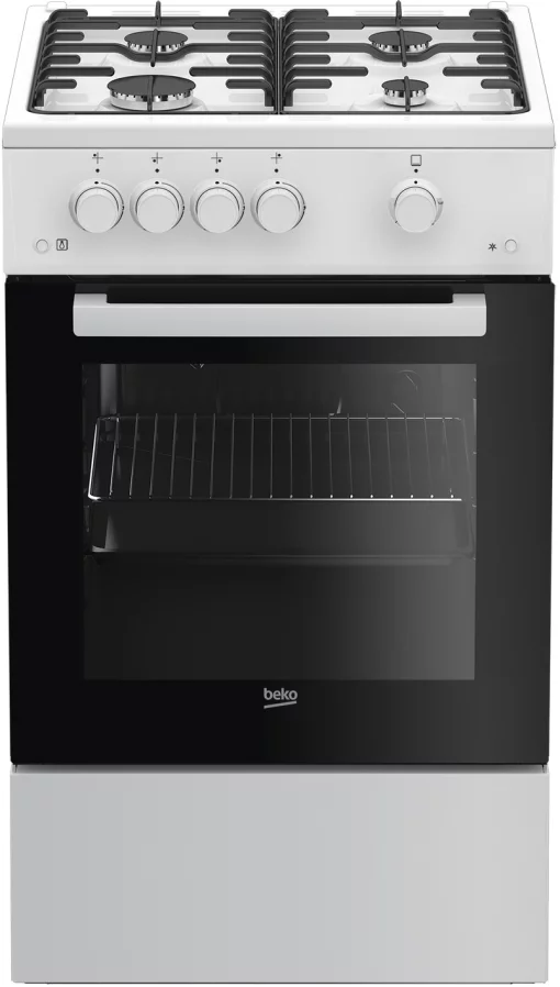 Плита Beko газова, 55л, 50x60см, білий