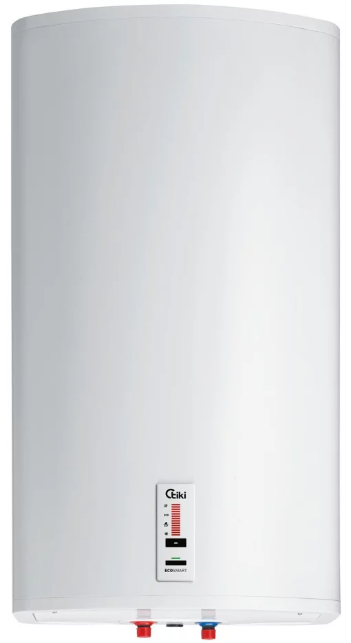 Водонагрівач електр. TIKI плаский FTG, 30л, 2кВт, ун. монтаж, електр. кер-ння, B, білий, 700151