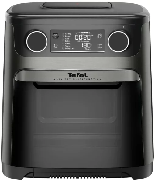 Мультипіч Tefal Easy Fry Multifunctional, 1800Вт, механічне керув., 9 програм, пластик, чорний