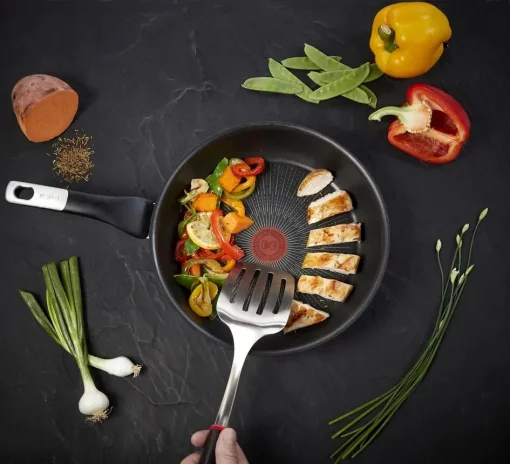 Сковорода Tefal Unlimited, 26см, алюміній, чорний