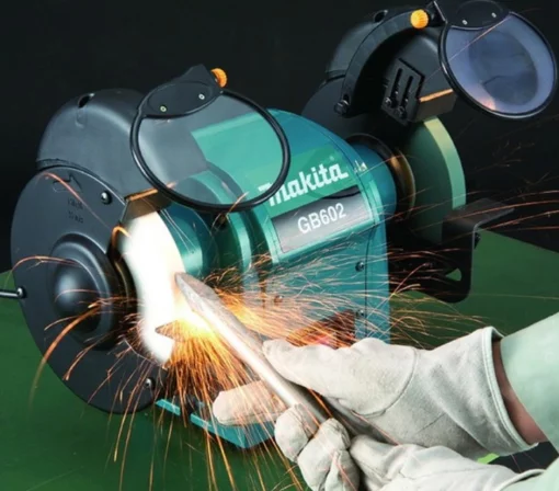 Верстат заточувальний Makita GB 602 W 250Вт коло 150мм 2850об/хв 9.3кг +оснащення