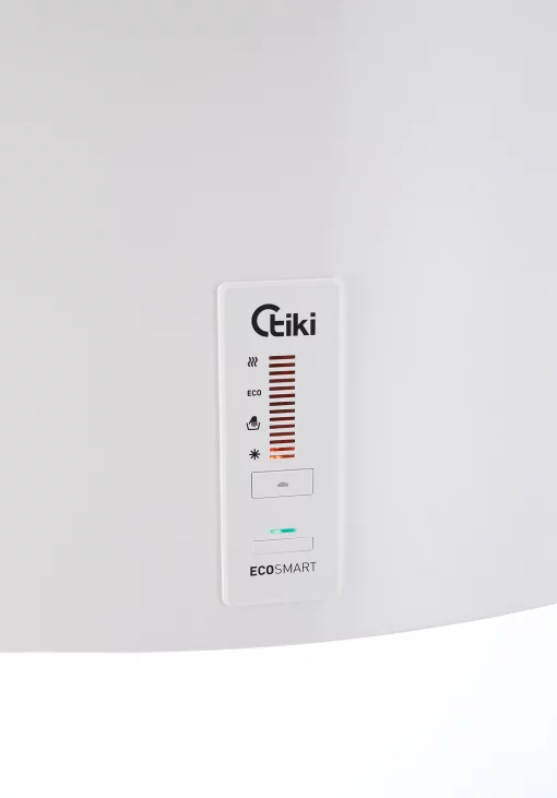 Водонагрівач електр. TIKI круглий GBF, 80л, 2кВт, сухий тен, електр. кер-ння, B, білий, 700157