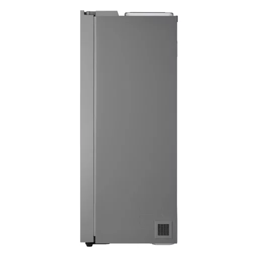 Холодильник LG SBS, 179x91х74, холод.відд.-422л, мороз.відд.-236л, 2дв., А+, NF, інв., диспл внутр., сріблястий