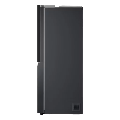 Холодильник LG SBS, 179x91х74, холод.відд.-414л, мороз.відд.-233л, 2дв., А+, NF,  інв., диспл внутр., зона св-ті, Door in door, чорний матовий