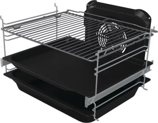 Плита Gorenje електрична індукційна, 70л, 50x60см, дисплей, програматор IconLed, поєднання конфорок, білий