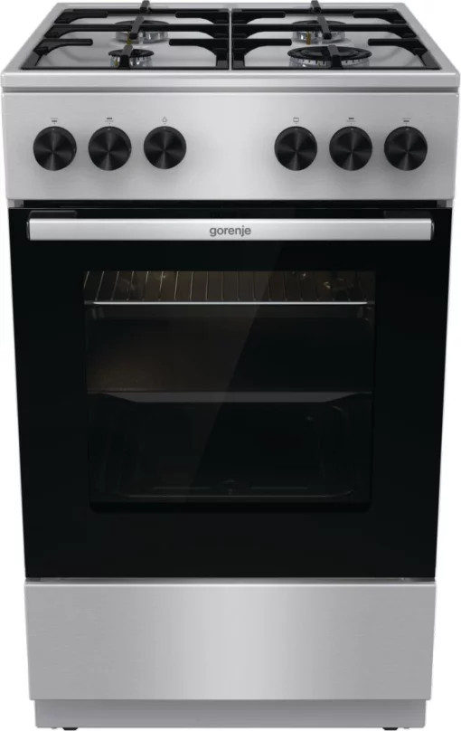 Плита Gorenje газова, 70л, 50x60см, чавун, нерж