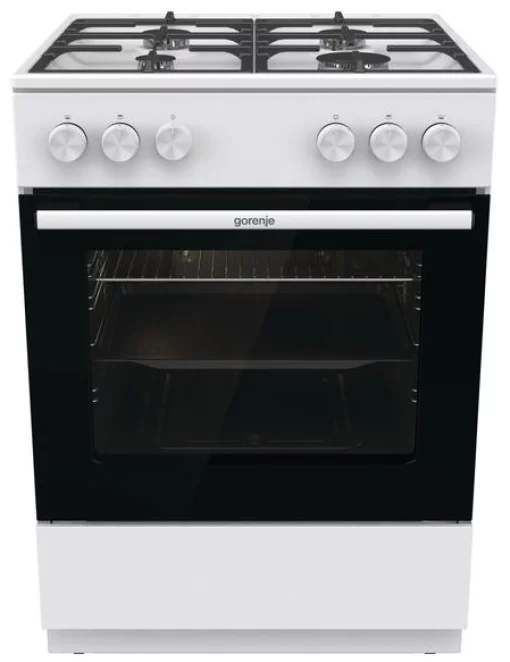Плита Gorenje газова, 72л, 60x60см, чавун, білий