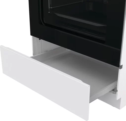 Плита Gorenje  газова, 72л, 60x60см, емальовані, з кришкою, білий