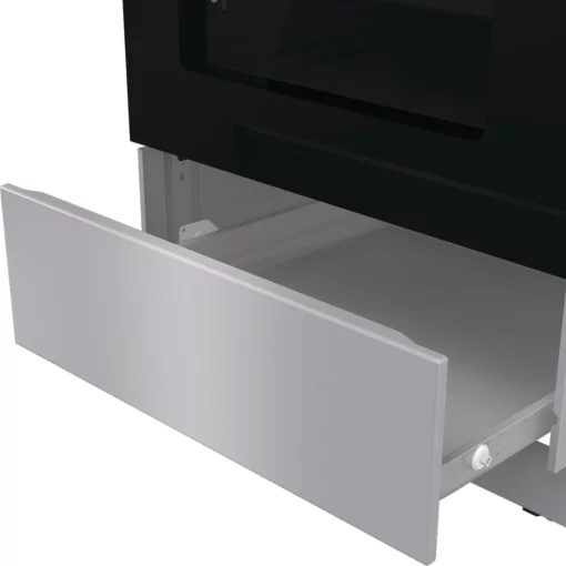 Плита Gorenje комбінована, 70л, 50x60см, дисплей, чавун, нерж