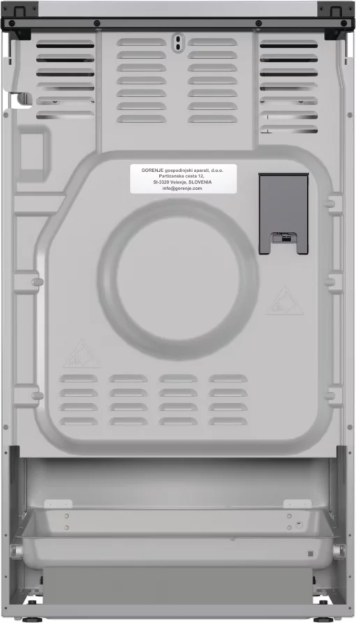 Плита Gorenje комбінована, 70л, 50x60см, дисплей, IconLed, емальовані, нерж