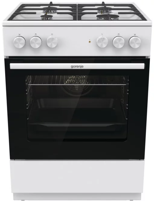 Плита Gorenje комбінована, 71л, 60x60см, чавун, білий