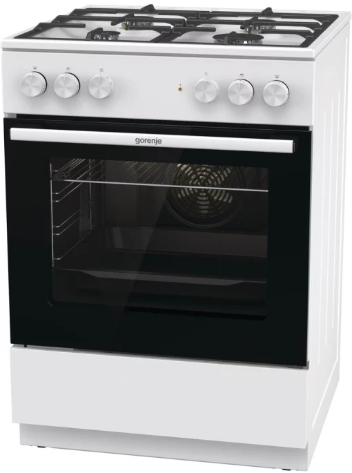 Плита Gorenje комбінована, 71л, 60x60см, чавун, білий
