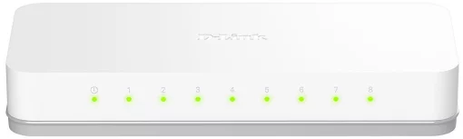 Комутатор D-Link GO-SW-8E 8xFE, Некерований