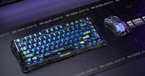 Миша GravaStar Mercury M2, BT/WL/USB-A, RGB, чорно-прозорий