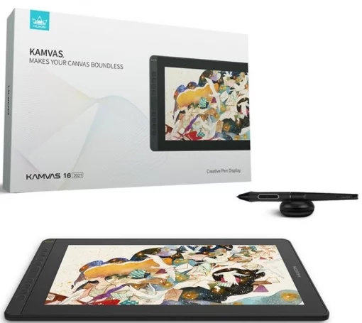 Графічний монітор Huion 15,6" Kamvas 16, USB-C, чорний