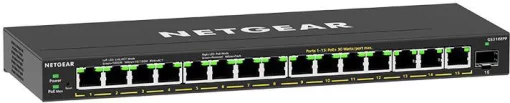 Комутатор NETGEAR GS316EPP 15xGE PoE, 1xSFP, 231Вт, WebSmart