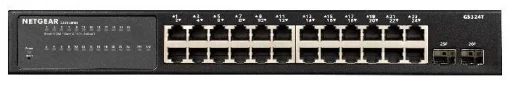 Комутатор NETGEAR GS324T 24xGE, 2xSFP, Керований L2
