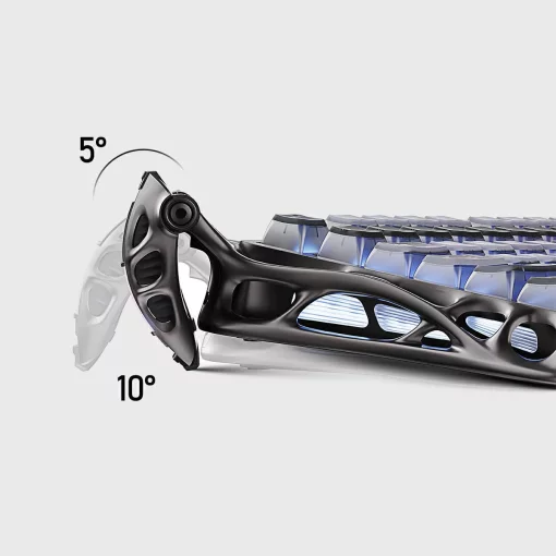 Клавіатура механічна GravaStar Mercury K1 Pro 80keys, GravaStar x Kailh Speedy Mint, BT/WL/USB, cyberpunk