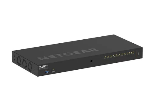 Комутатор NETGEAR M4250-10G2XF-PoE+ (GSM4212PX) 8x1GE PoE+(240Вт), 2x1GE, 2xSFP, AV Line керований L2