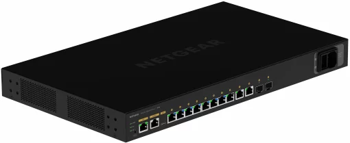 Комутатор NETGEAR M4250-10G2XF-PoE++ (GSM4212UX) 8x1GE Ultra90 PoE++ (720Вт), 2x1GE, 2xSFP, AV Line керований L2
