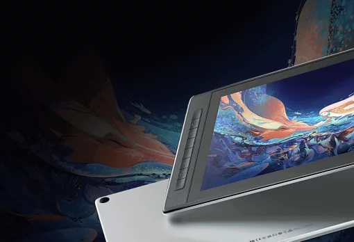 Графічний монітор Huion 13,3" Kamvas Pro 13,2.5K USB-C,чорний