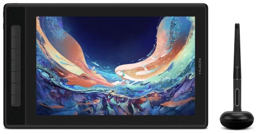 Графічний монітор Huion 13,3" Kamvas Pro 13,2.5K USB-C,чорний