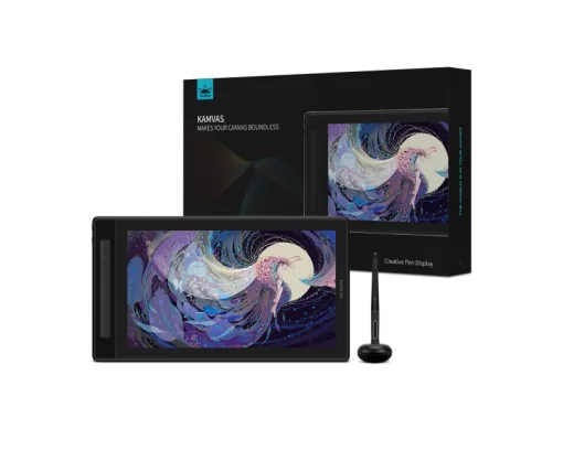 Графічний монітор Huion 15,8" Kamvas Pro 16, 2.5K, USB-C, чорний