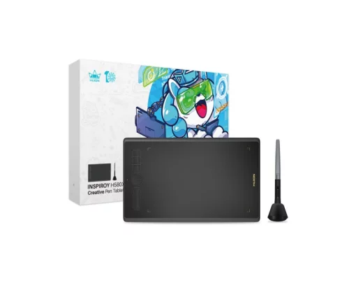 Графічний планшет Huion 8"x5" H580X, USB-C, чорний